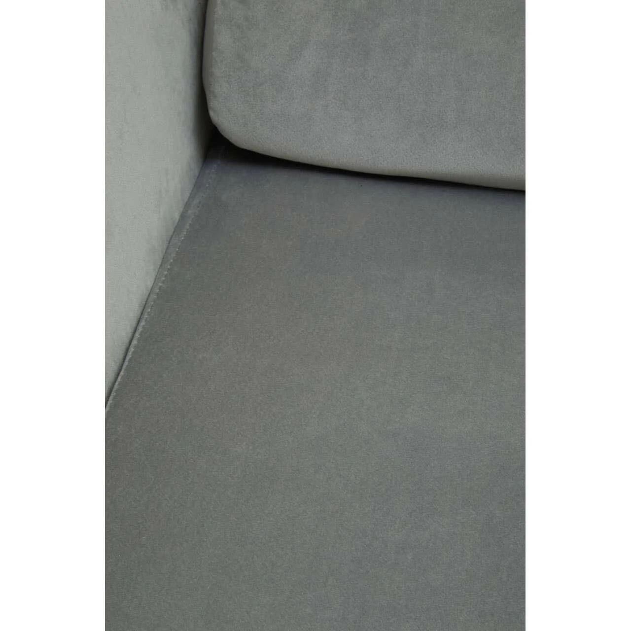 Stockholm Grey Velvet Armchair - Image 11