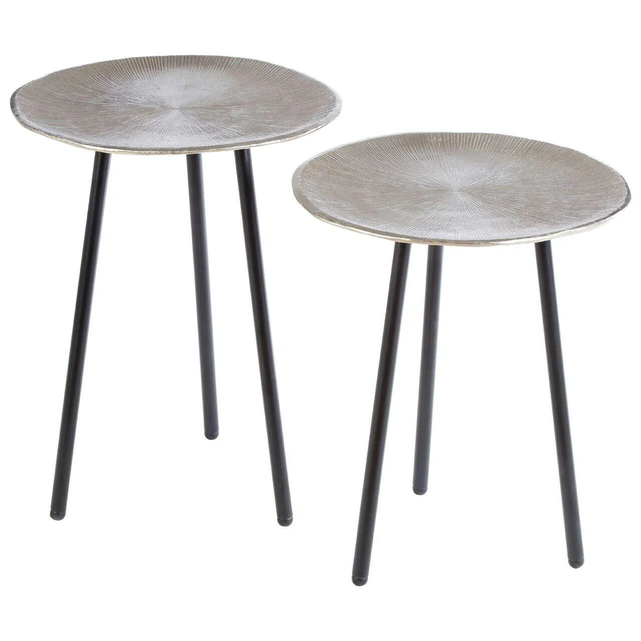 Templar Set Of Side Tables With Tapered Legs - Image 2