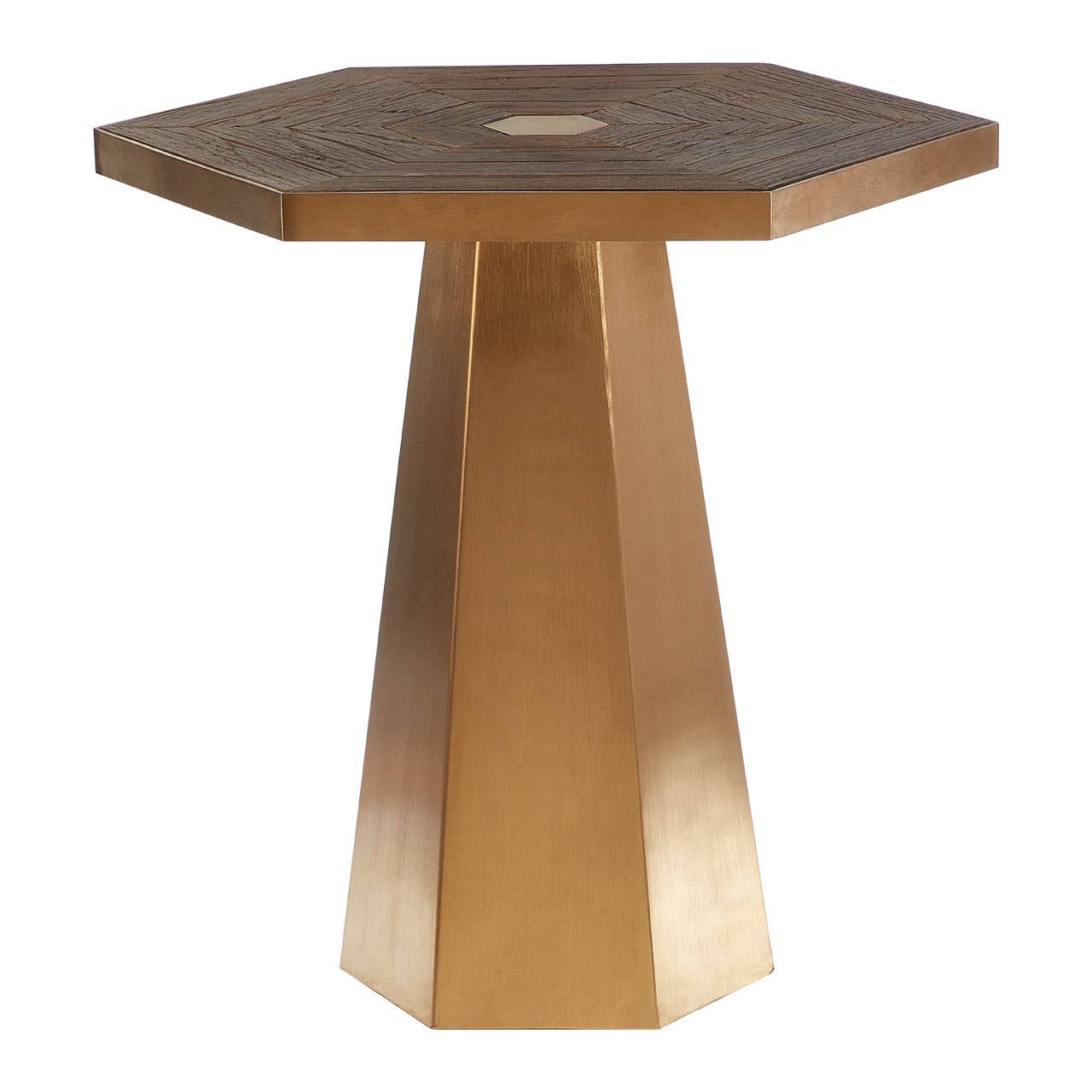 Titan Large Hexagon End Table
