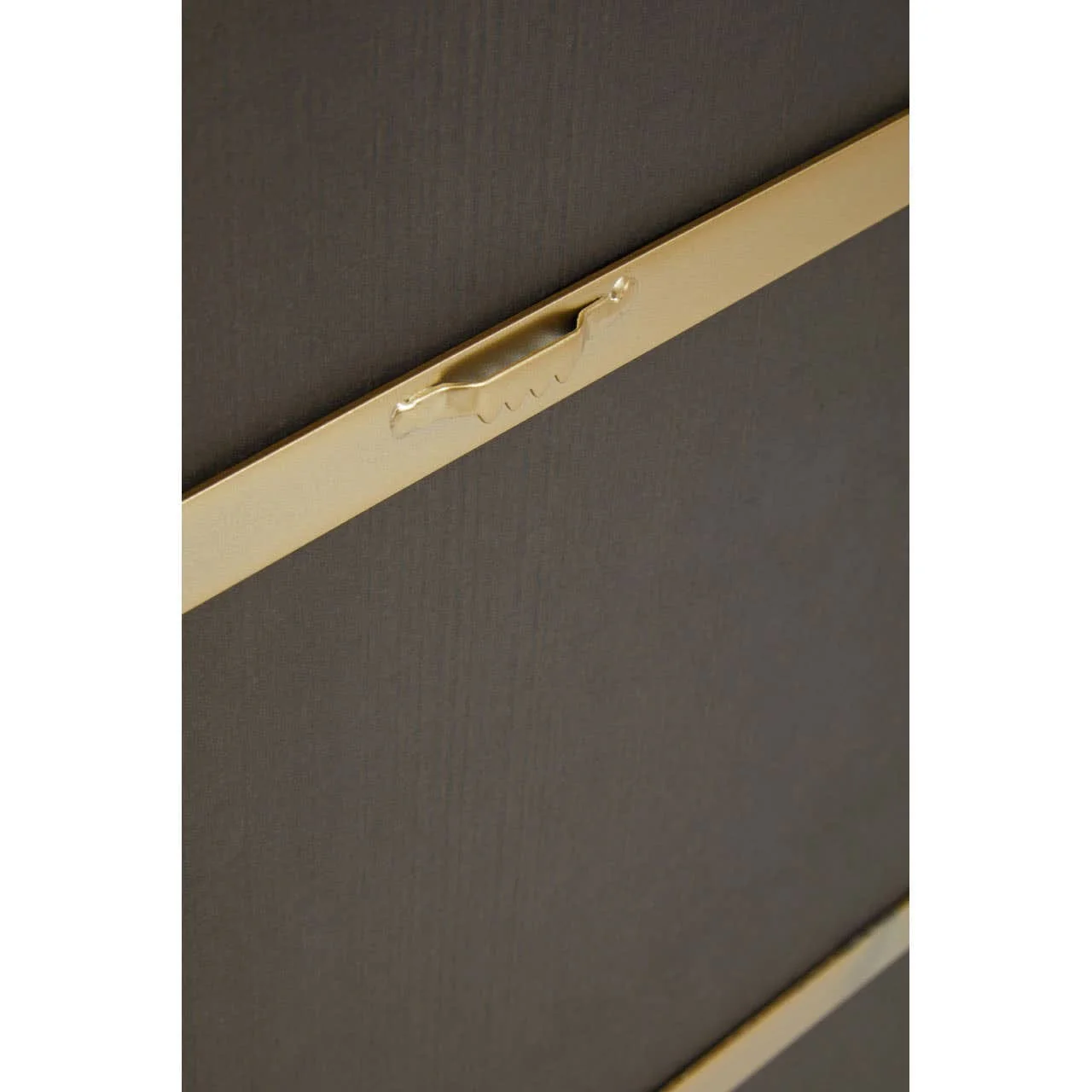 Trento Gold Finish Arched Wall Mirror - Image 6
