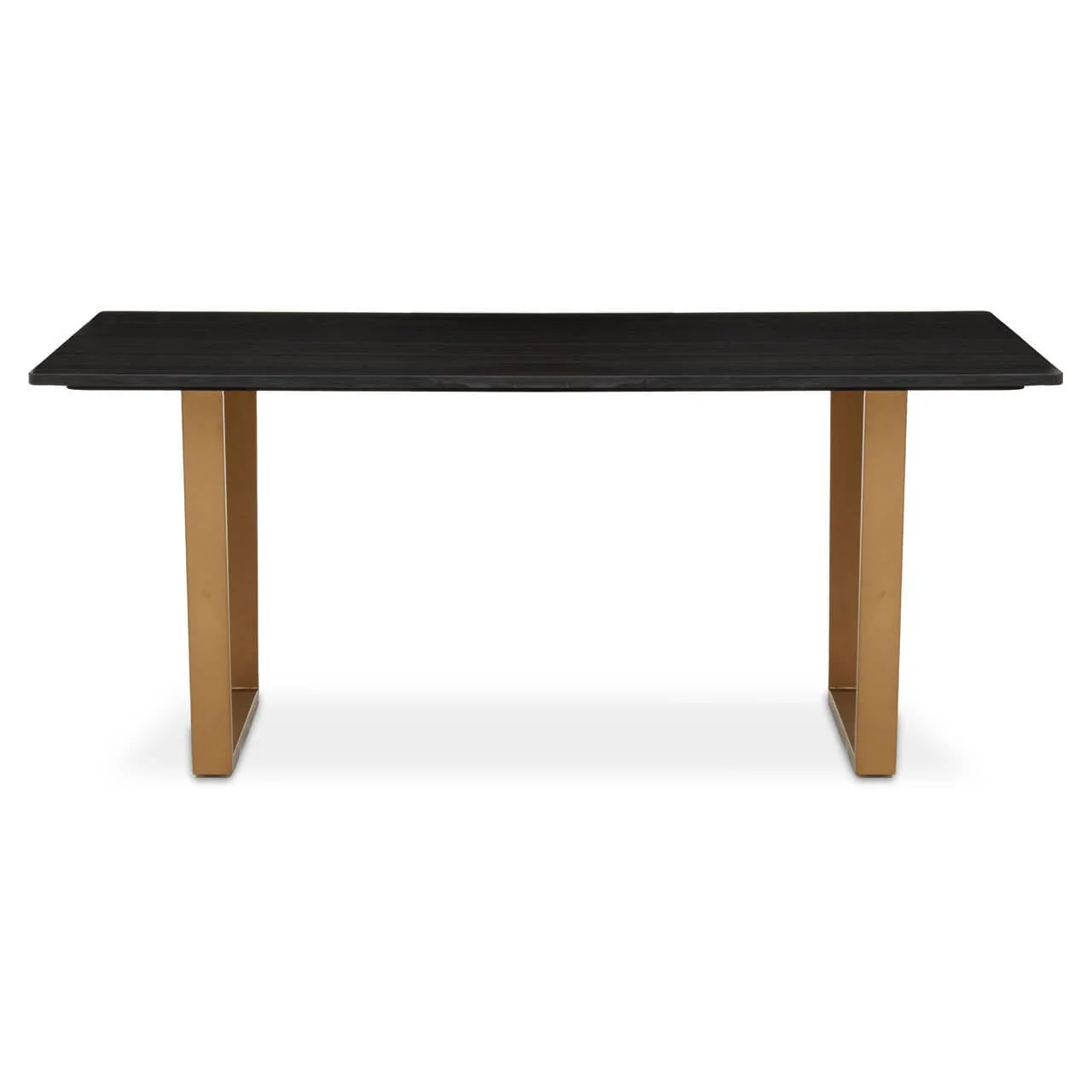 Varana Black Marble Top Rectangular Dining Table