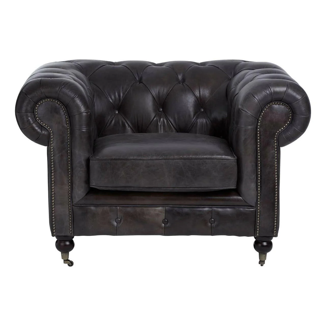 Victor Dark Grey Chair - Image 2