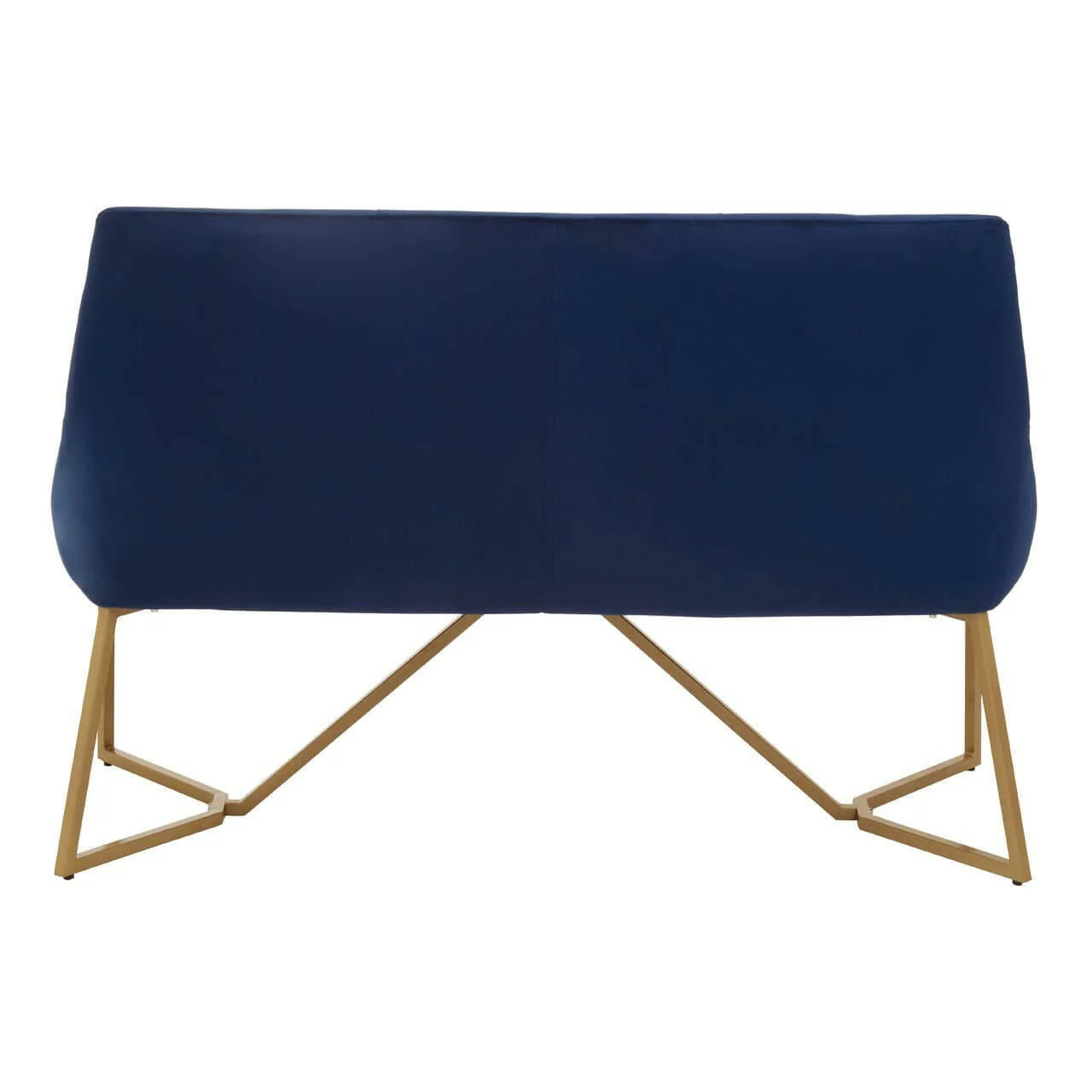 Vieste Midnight Velvet Bench - Image 4