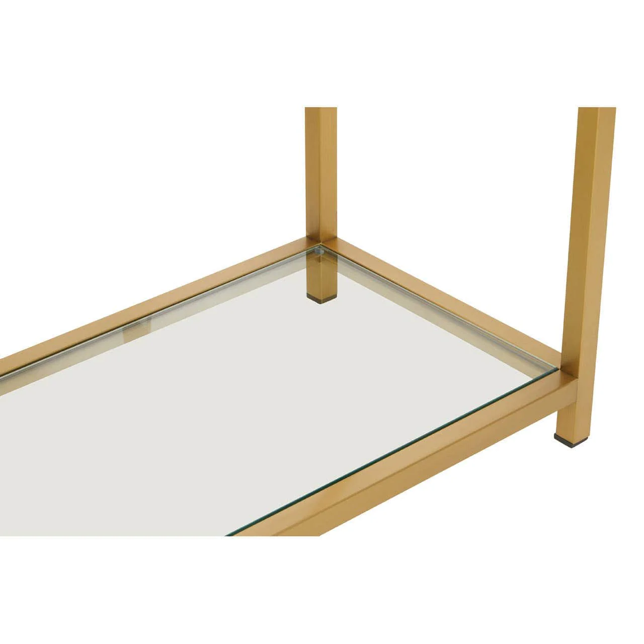 Vogue Matte Gold Console Table - Image 6