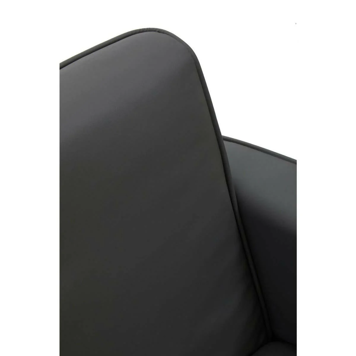 Wester Grey Leather Effect Chair - Image 8