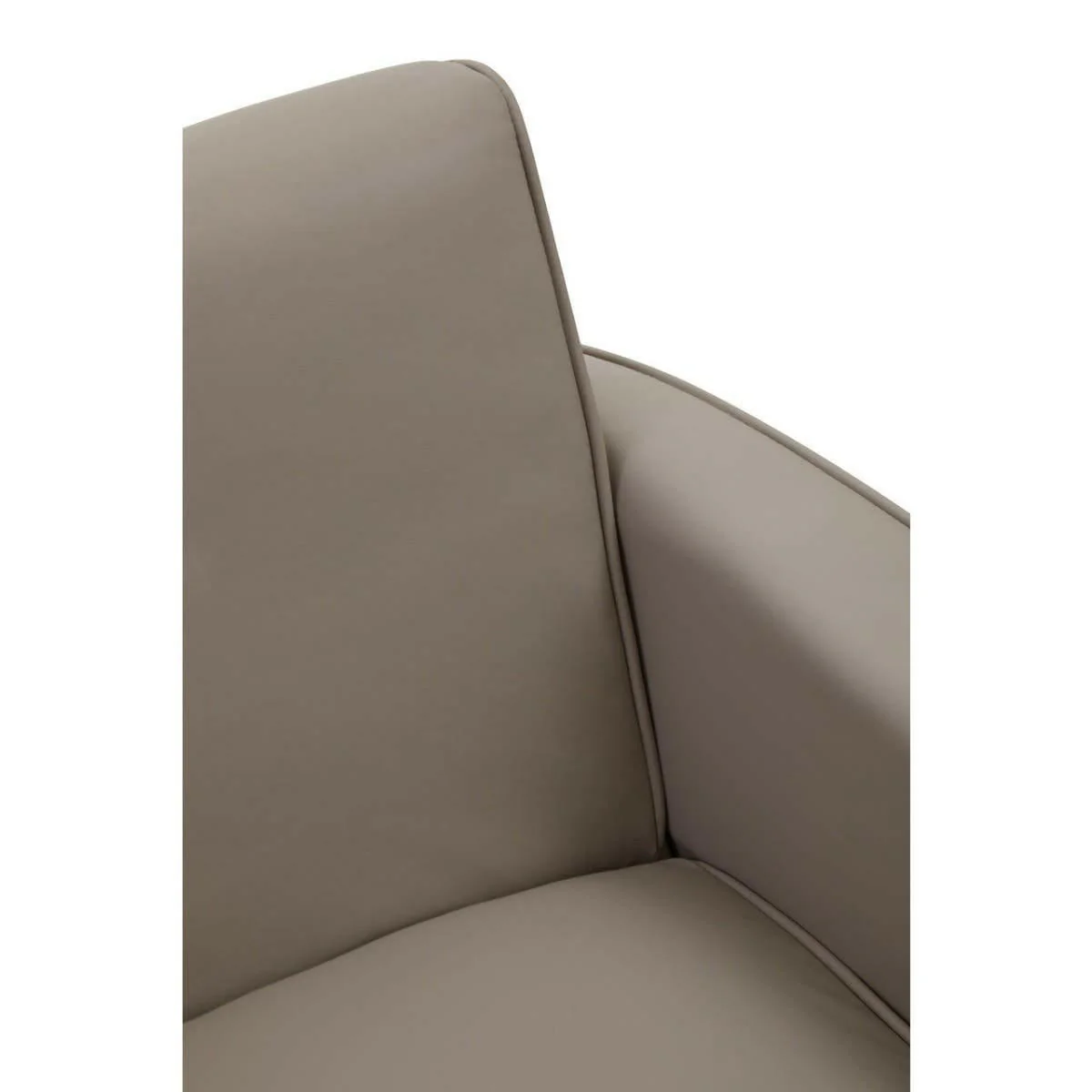 Wester Mink Leather Effect Chair - Image 8