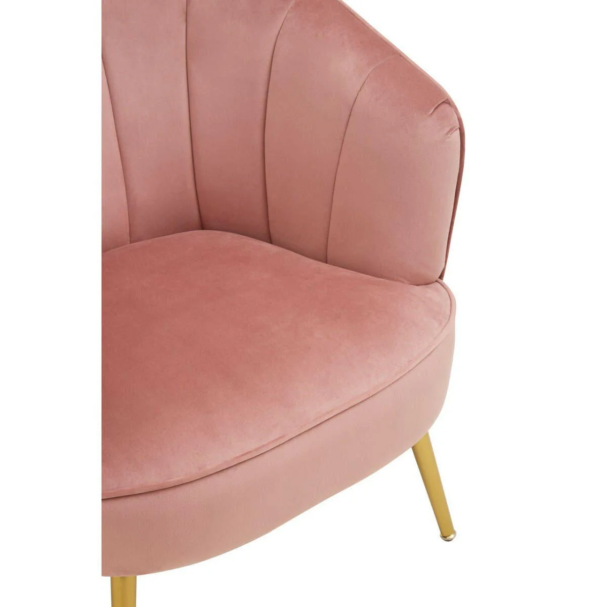 Yolanda Pink Velvet Chair - Image 7