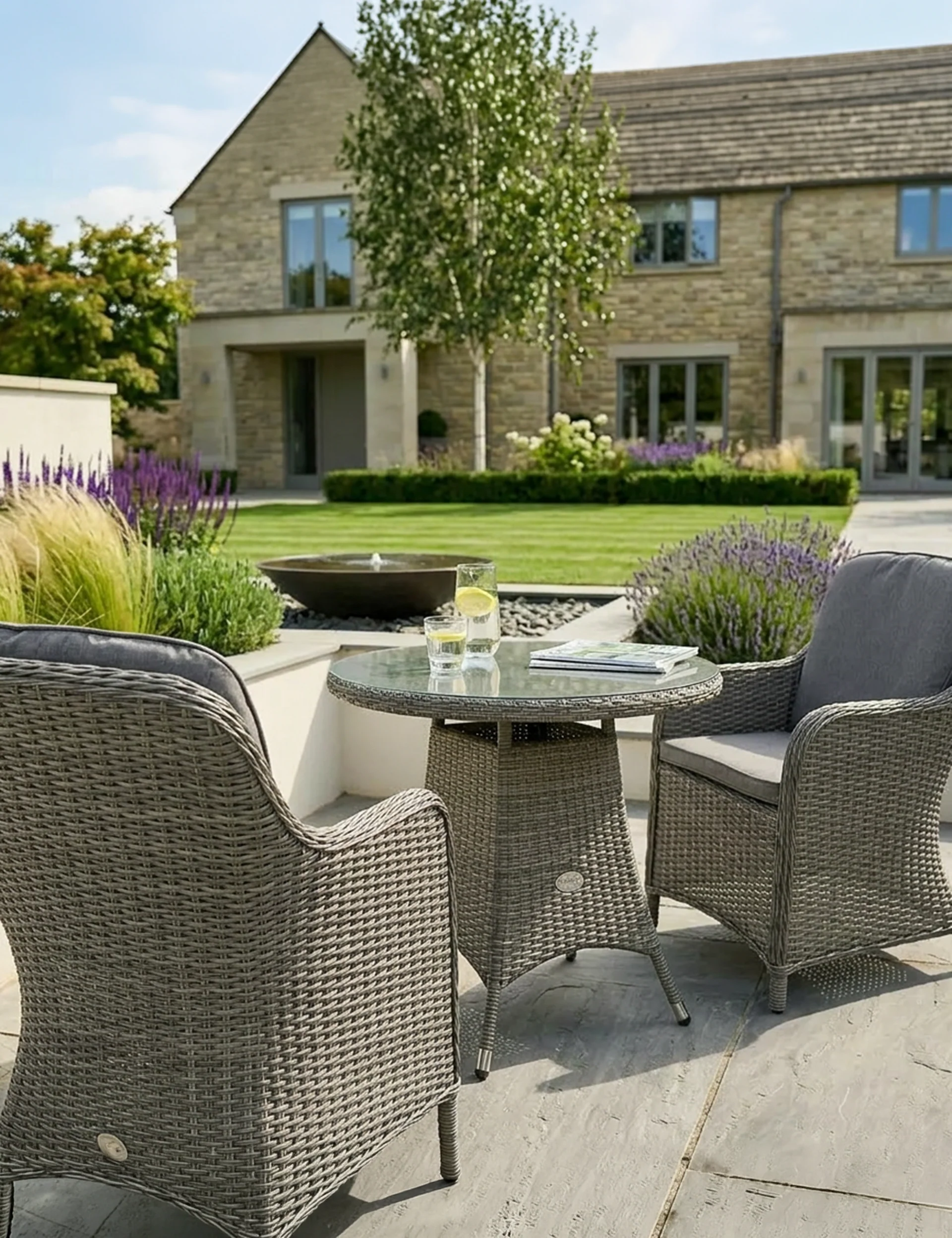 Paris 2 Seater Imperial Bistro Set - Image 2