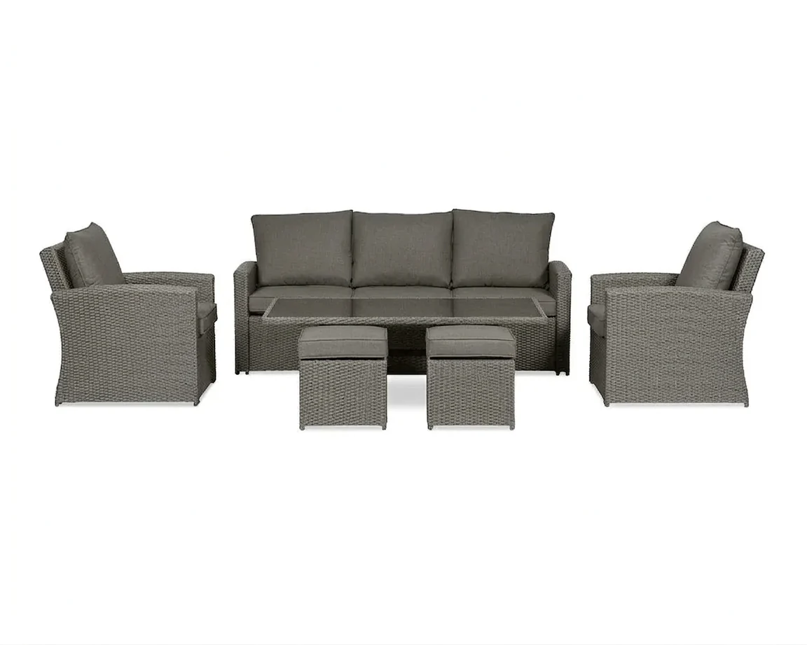 Paris 7 Seater Deluxe Sofa Dining Set - Image 5