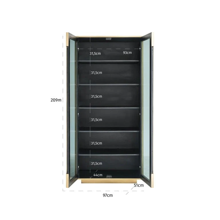 Cabinet Finsbury 2-doors - Image 7