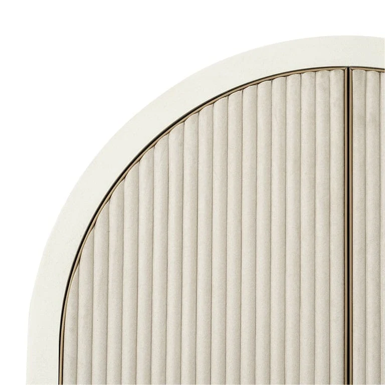 Cabinet Tivoli with arched top 2-doors (White) - Image 4