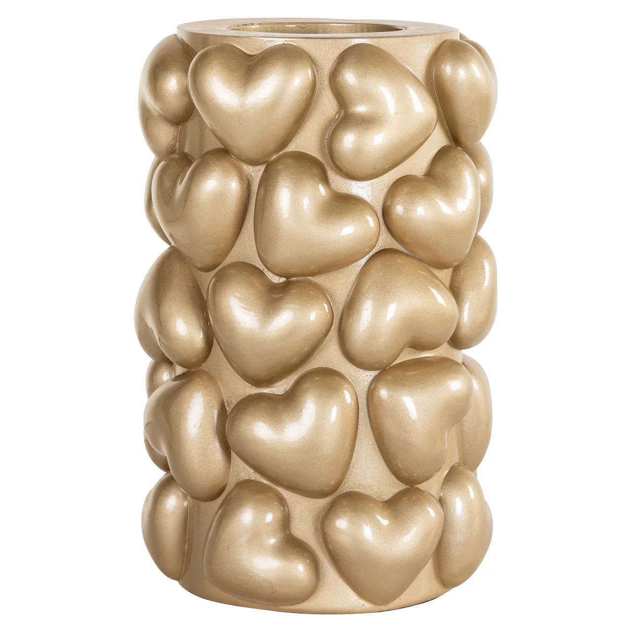 Candle holder Anne gold large