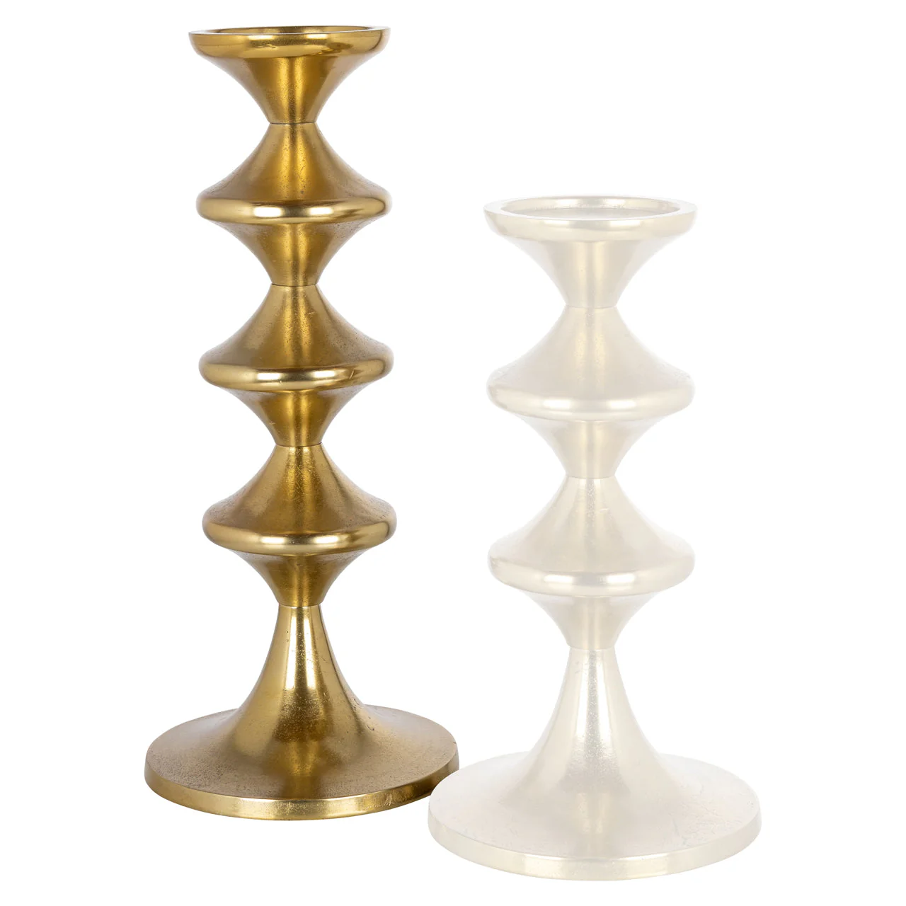 Candle holder Ayden gold large - Image 4