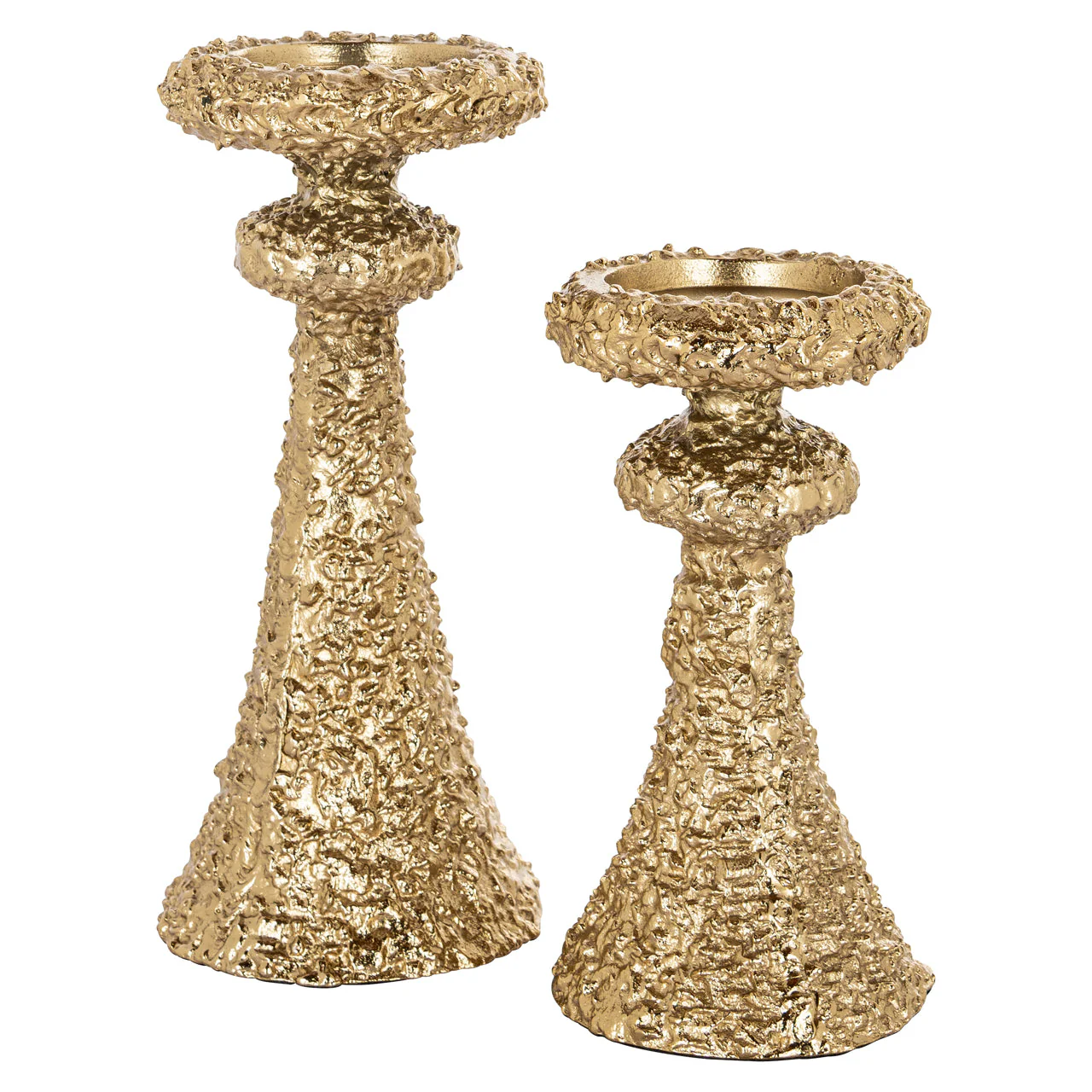 Candle holder July gold small - Image 3