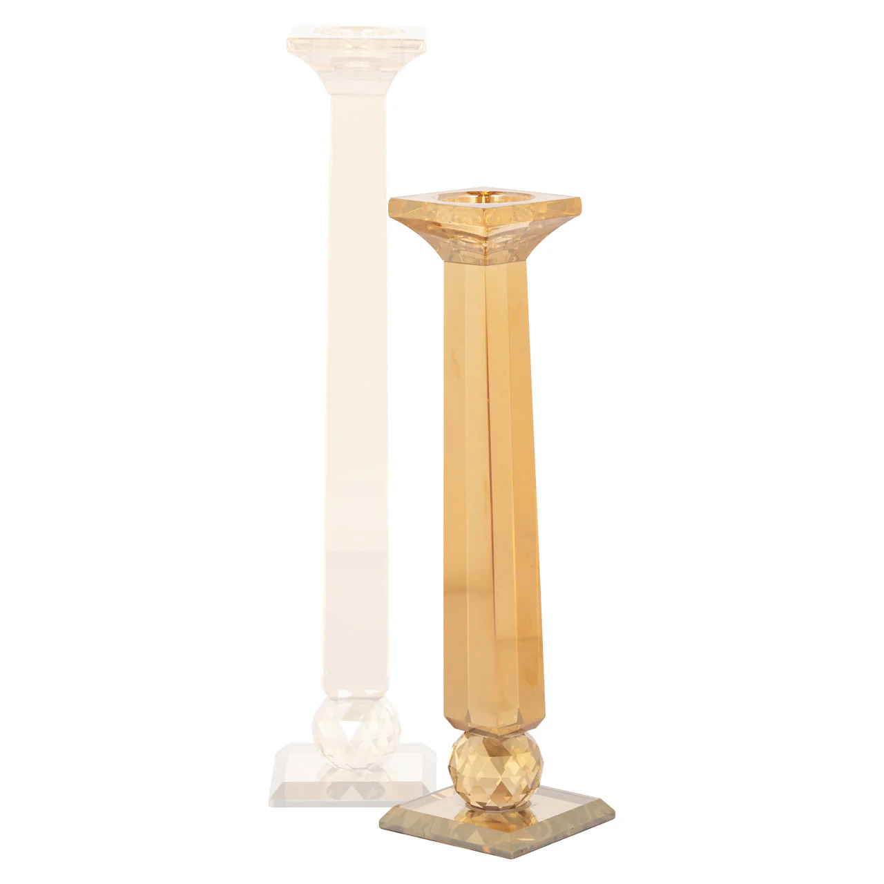 Candle holder Milou amber small - Image 5