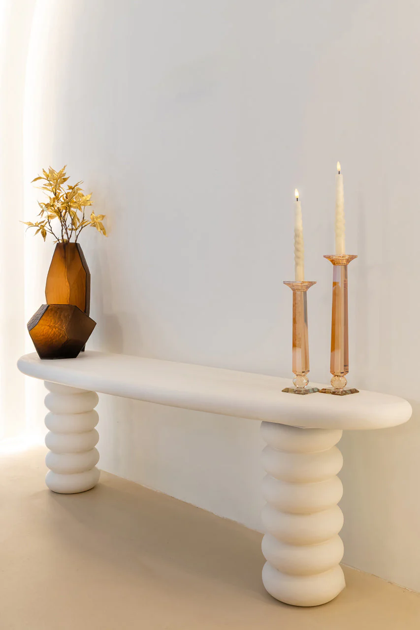 Candle holder Milou amber small - Image 9