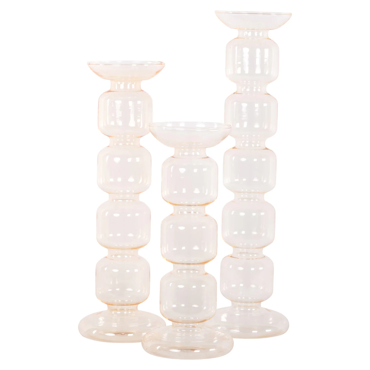 Candle holder Rabia amber medium - Image 3