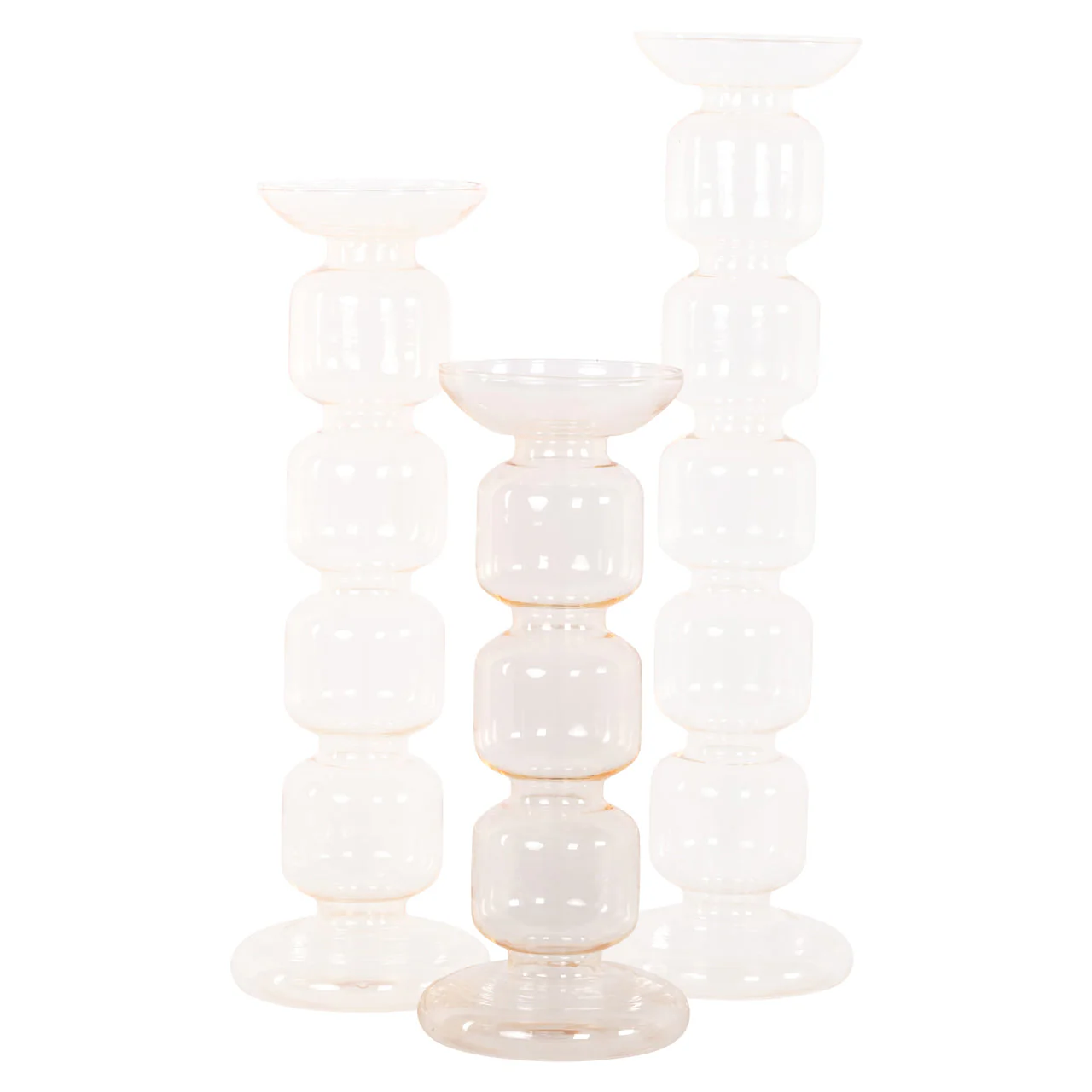 Candle holder Rabia amber small - Image 4