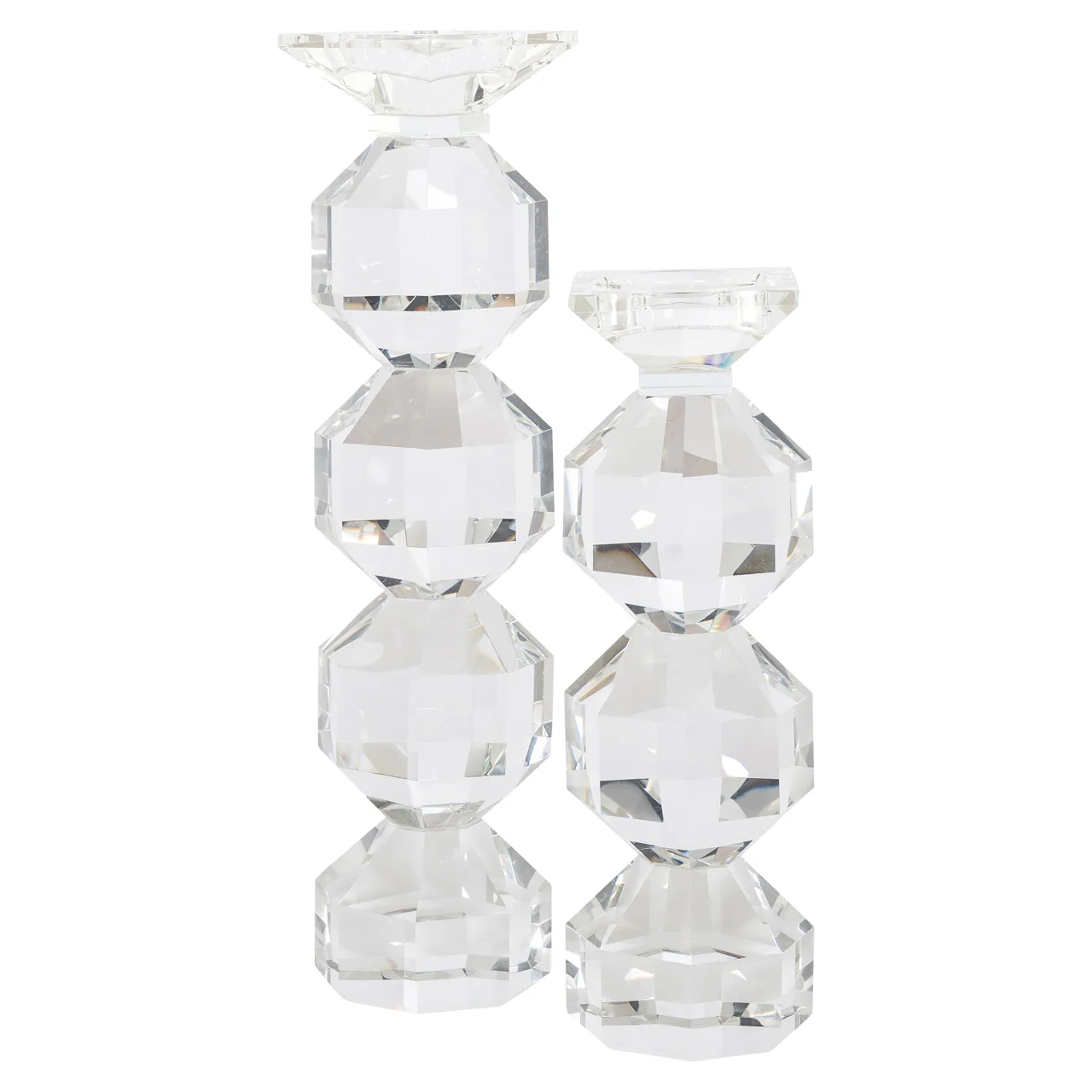 Candle holder Safia clear transparent small - Image 3