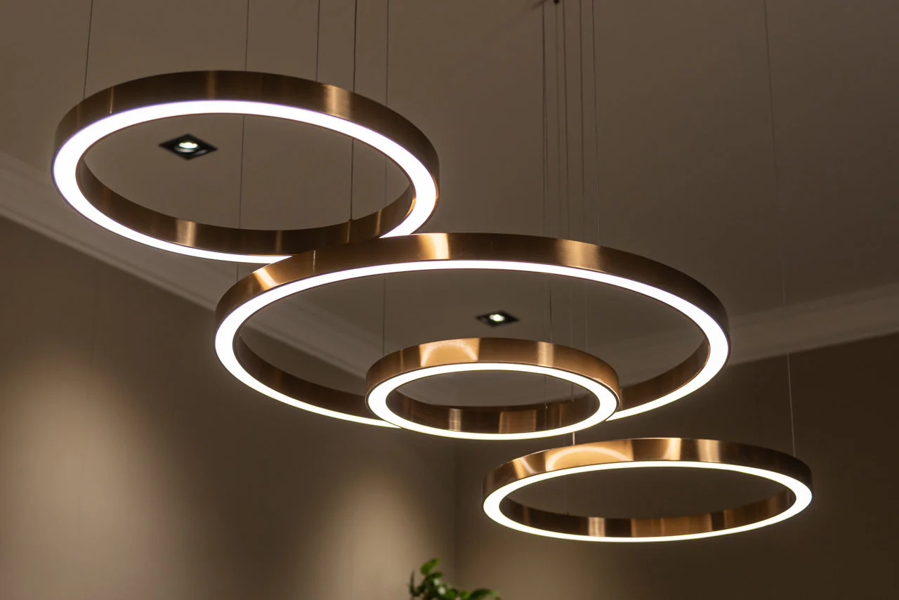 Chandelier Lilou brushed gold - Image 6