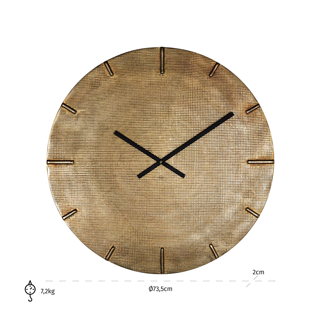 Clock Zane gold - Image 3