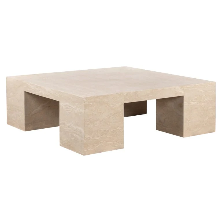 Coffee table Biltmore italian travertine (Beige) - Image 2