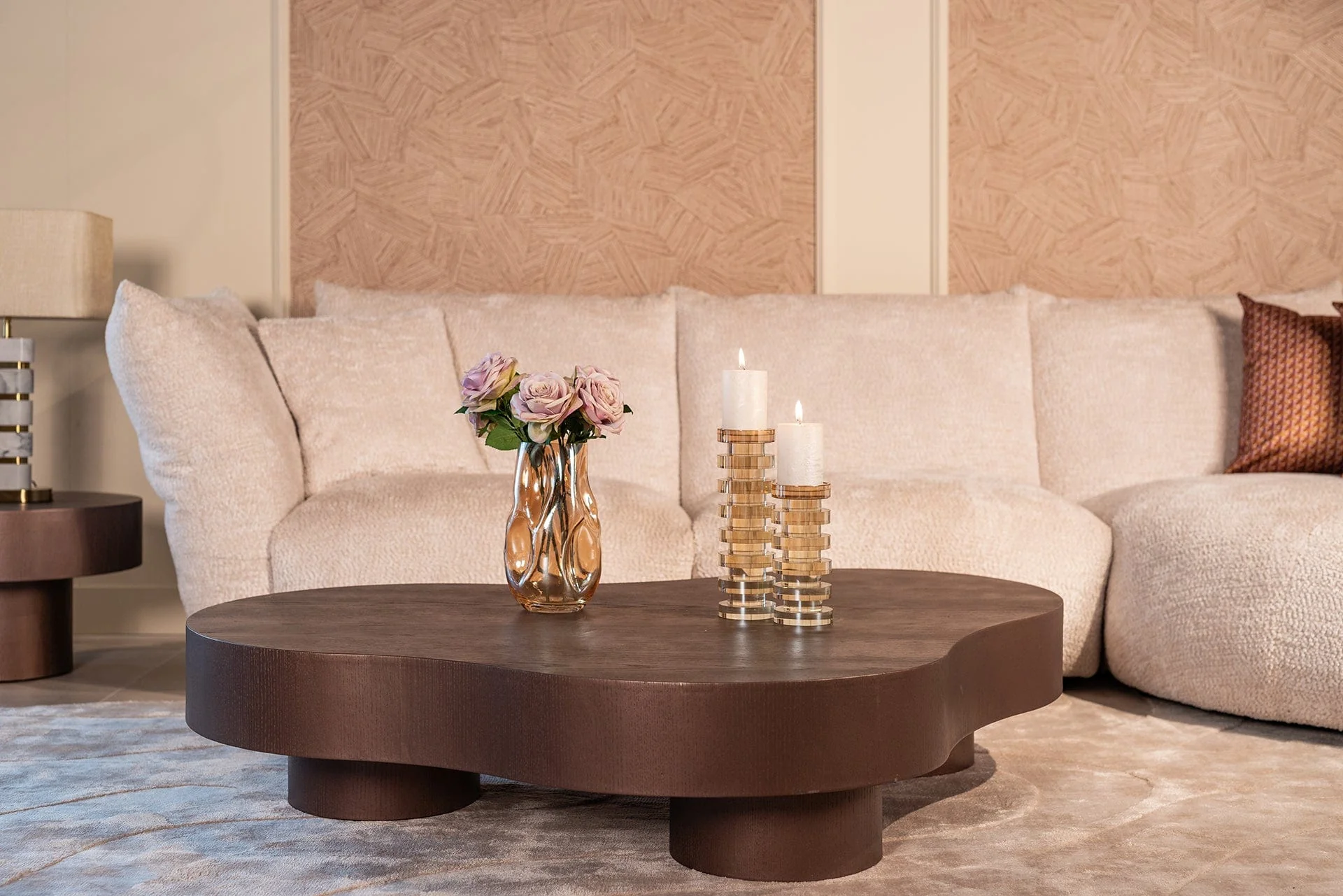 Coffee table Bogor set of 2 bronze (Bronze)