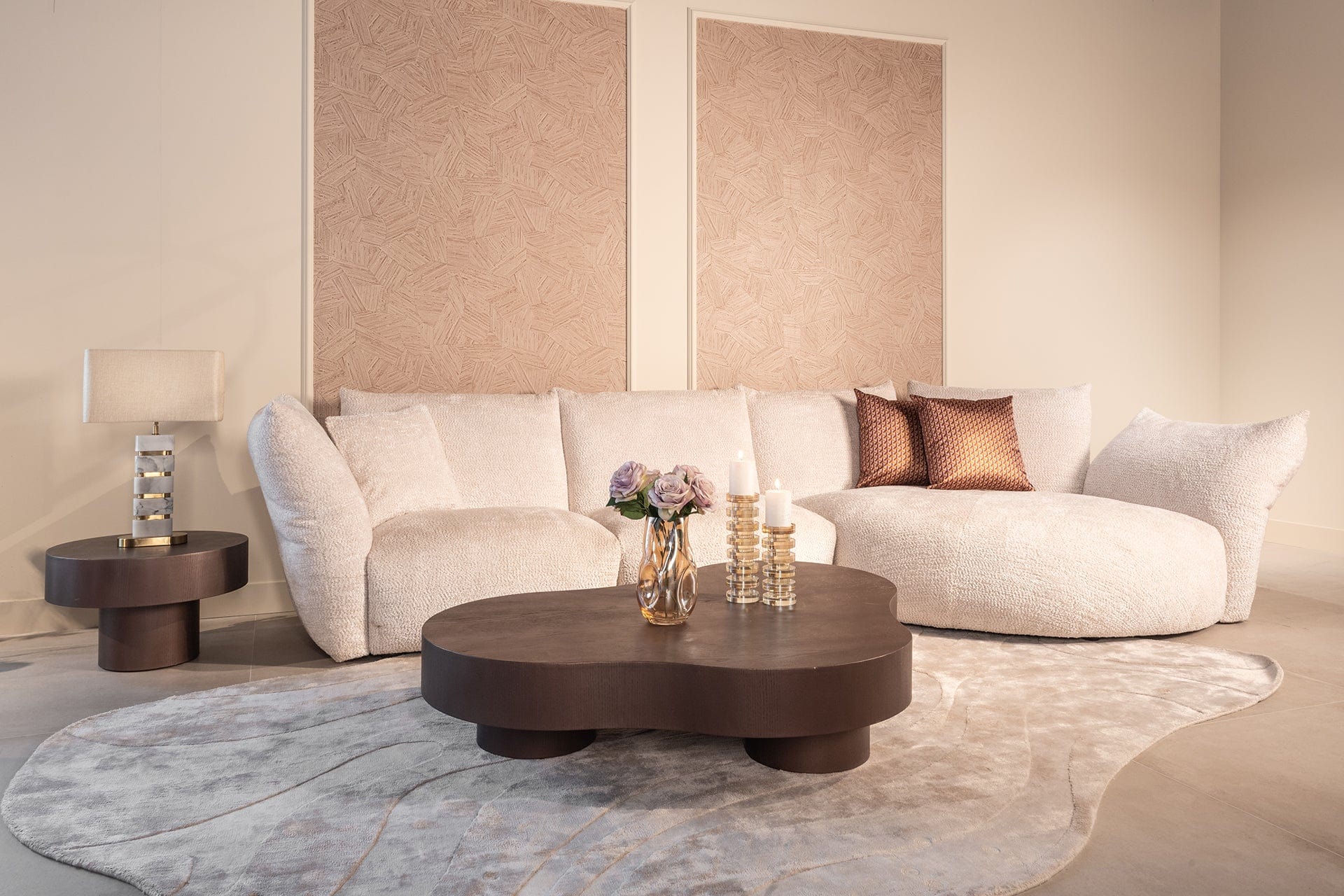 Coffee table Bogor set of 2 bronze (Bronze) - Image 3