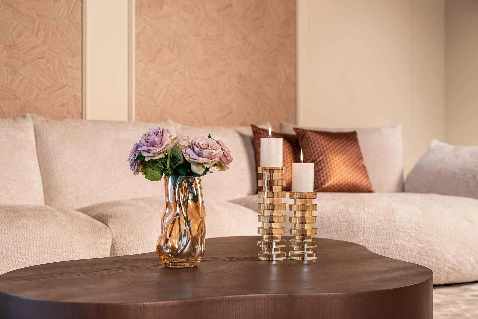 Coffee table Bogor set of 2 bronze (Bronze) - Image 5