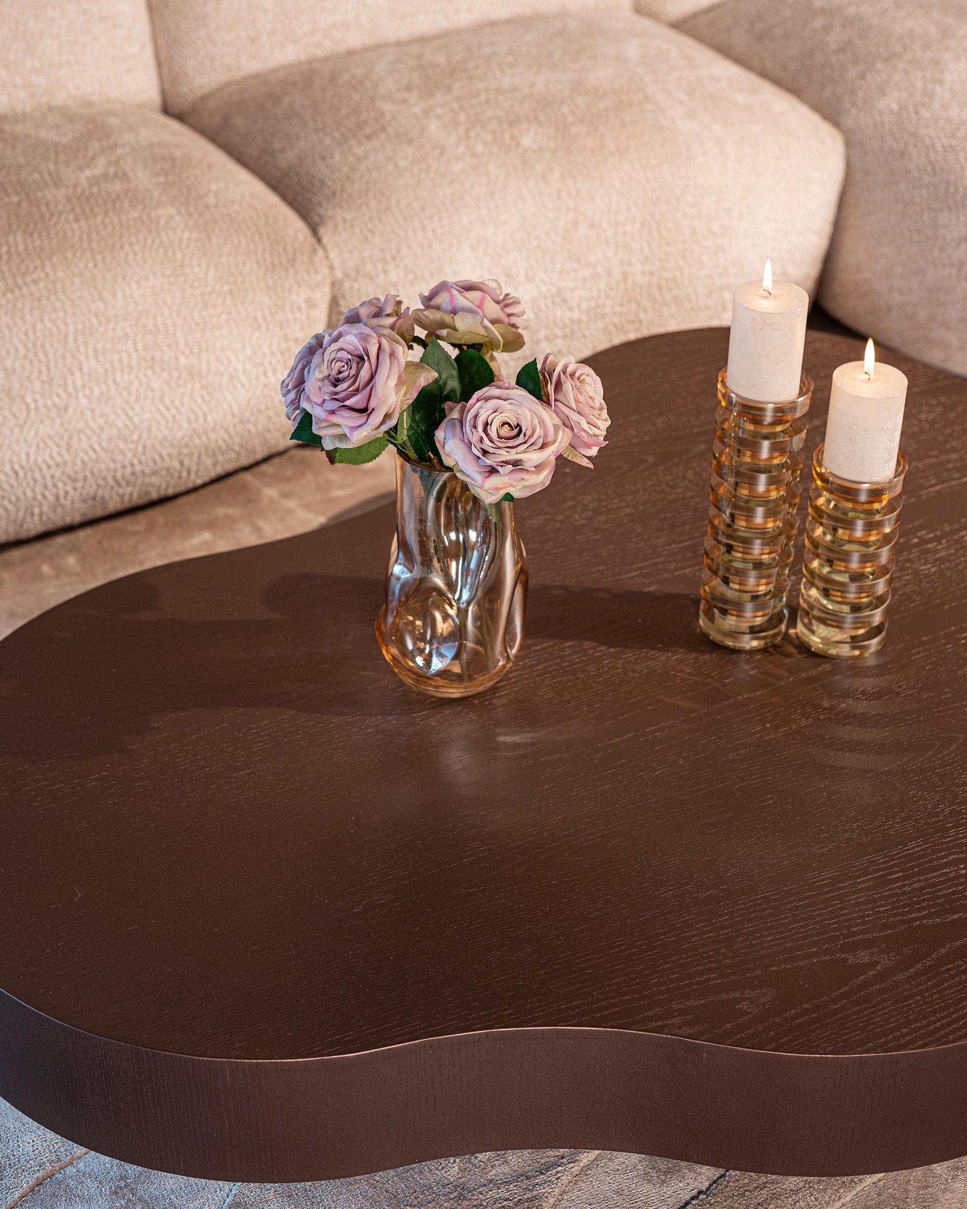 Coffee table Bogor set of 2 bronze (Bronze) - Image 7