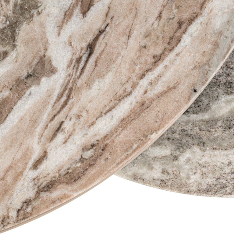 Coffee table Fairfax set of 2 (Stone) - Image 5