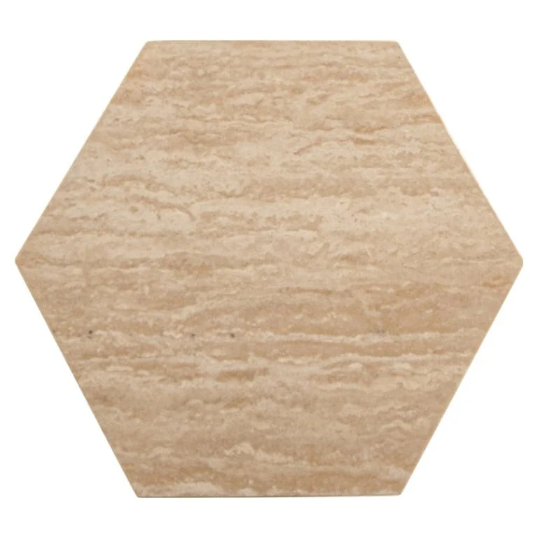 Column Vespin natural beige travertine (Beige) - Image 3