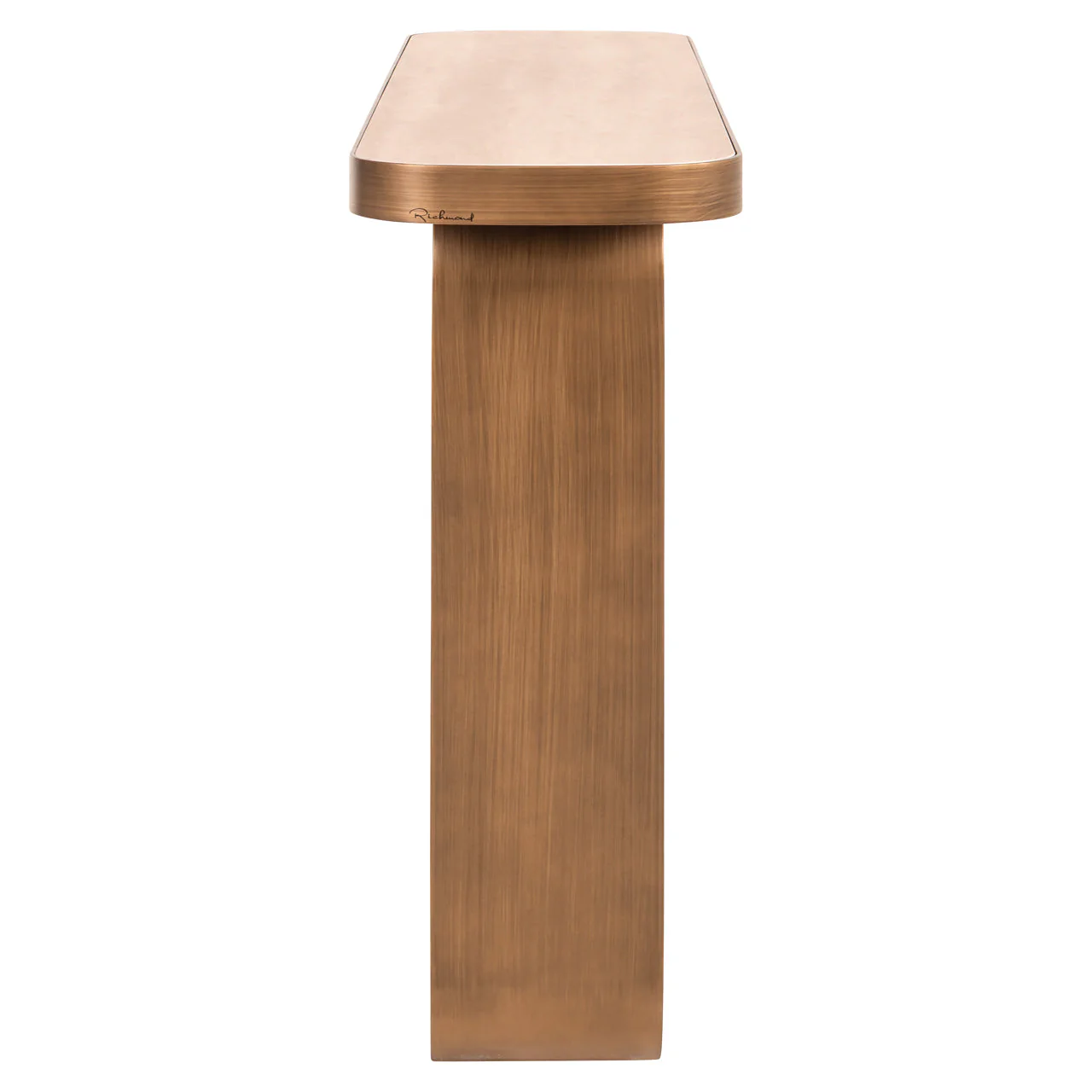 Console Locarno brushed gold - Image 3