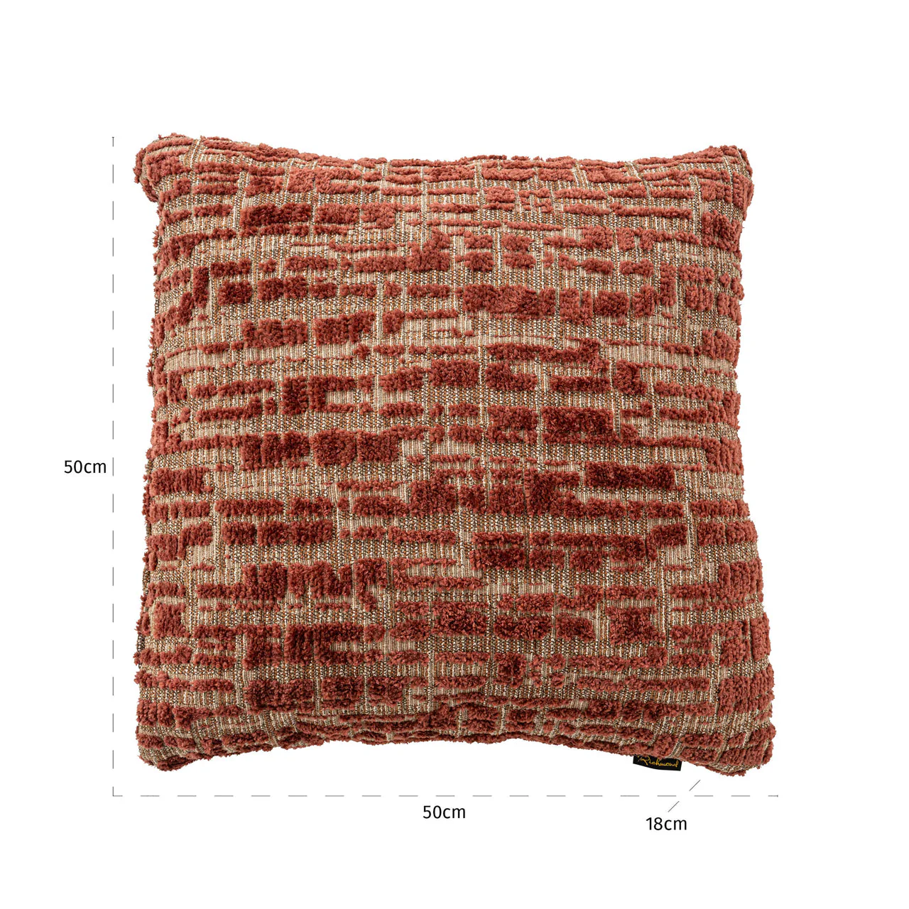 Cushion Elin terra 50x50 - Image 3