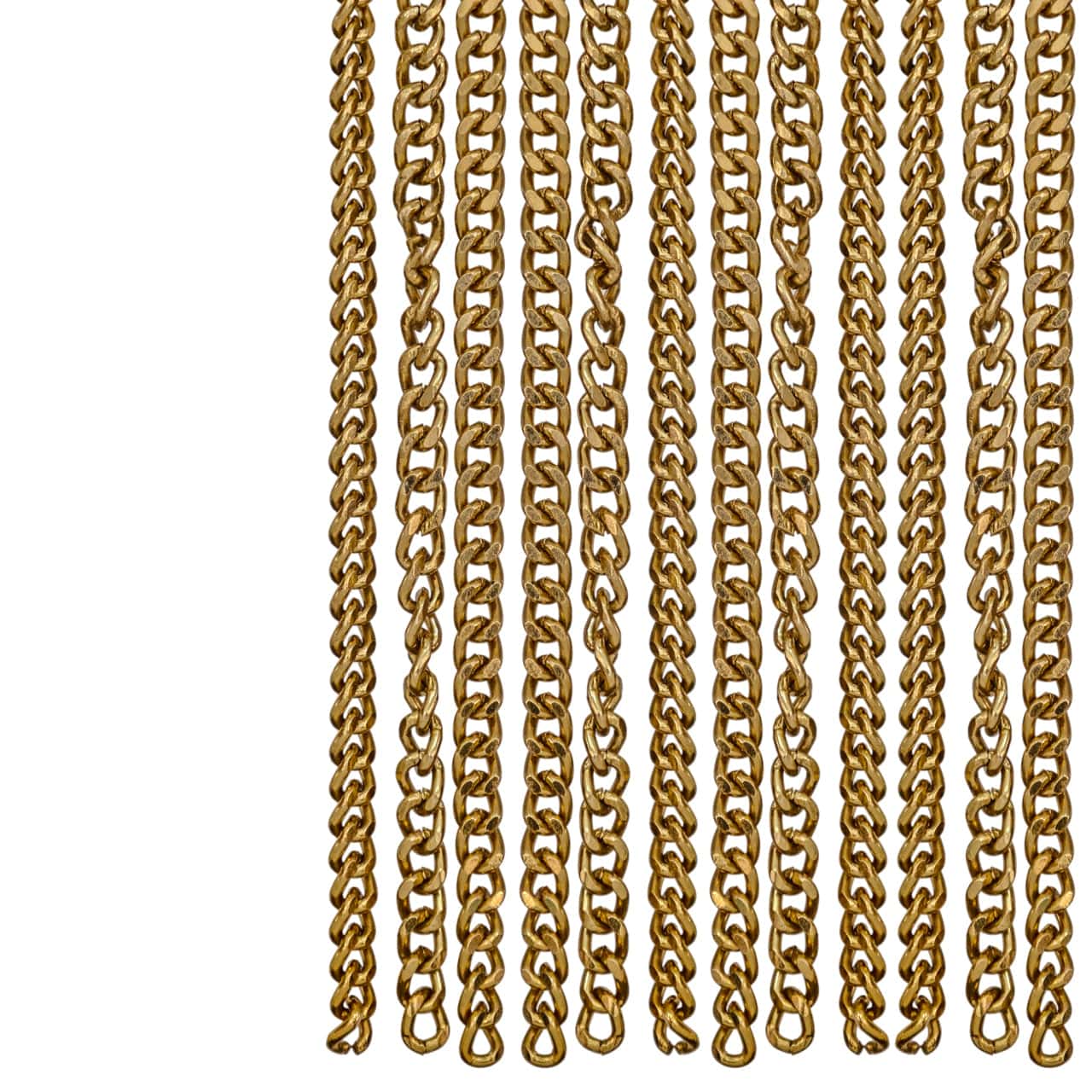 Decorative object Curtain gold chain - Image 2