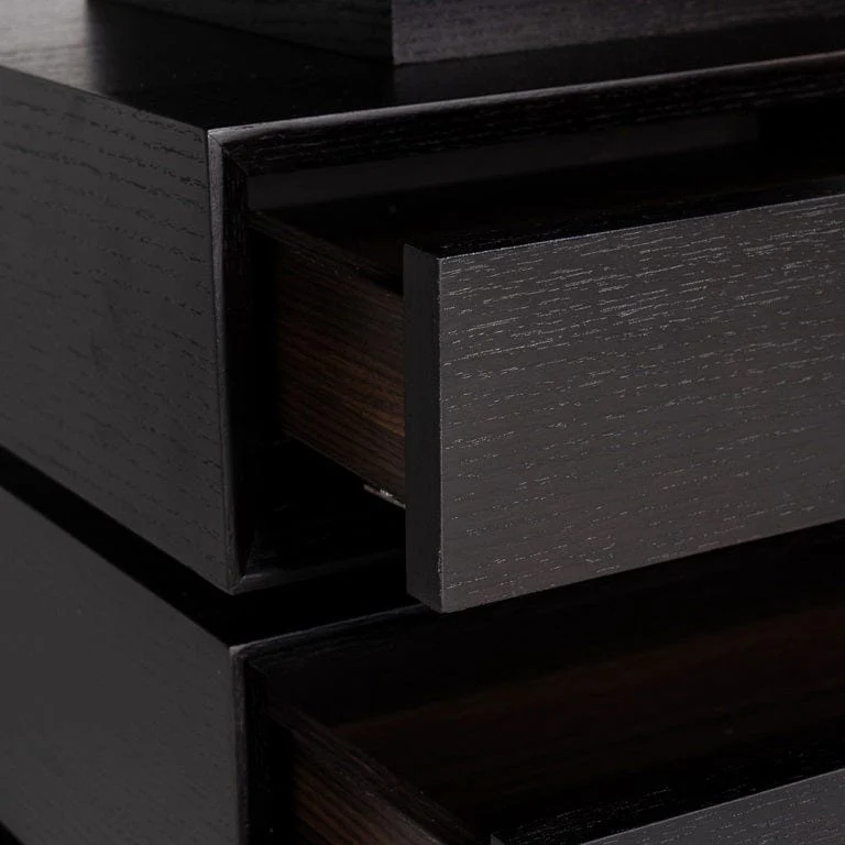Desk Connar 5-drawers (Charcoal) - Image 10