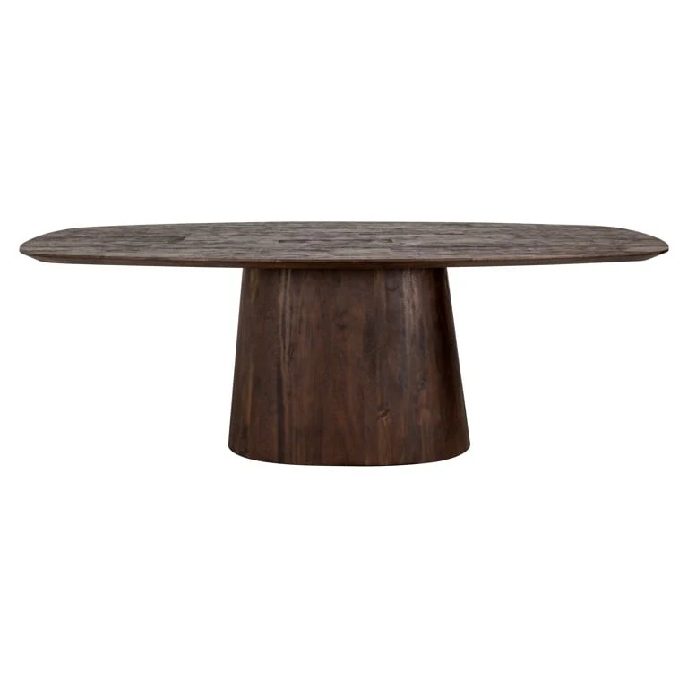 Dining table Alix danish oval 230 (Dark brown) - Image 3