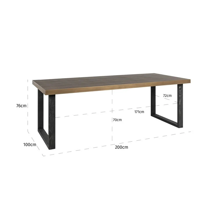 Dining table Bloomville 200 incl. glass - Image 7