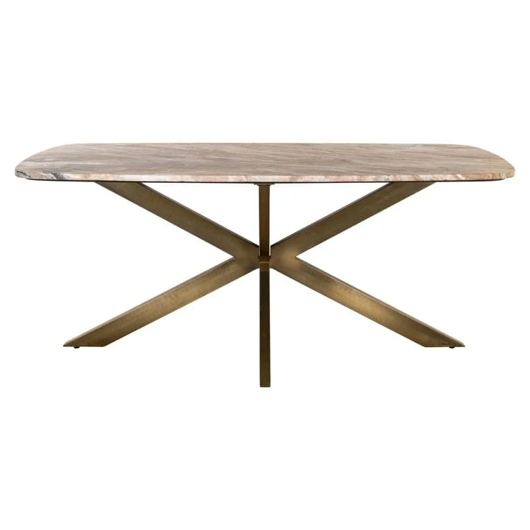 Dining table Bottega 220 danish oval (White) - Image 2
