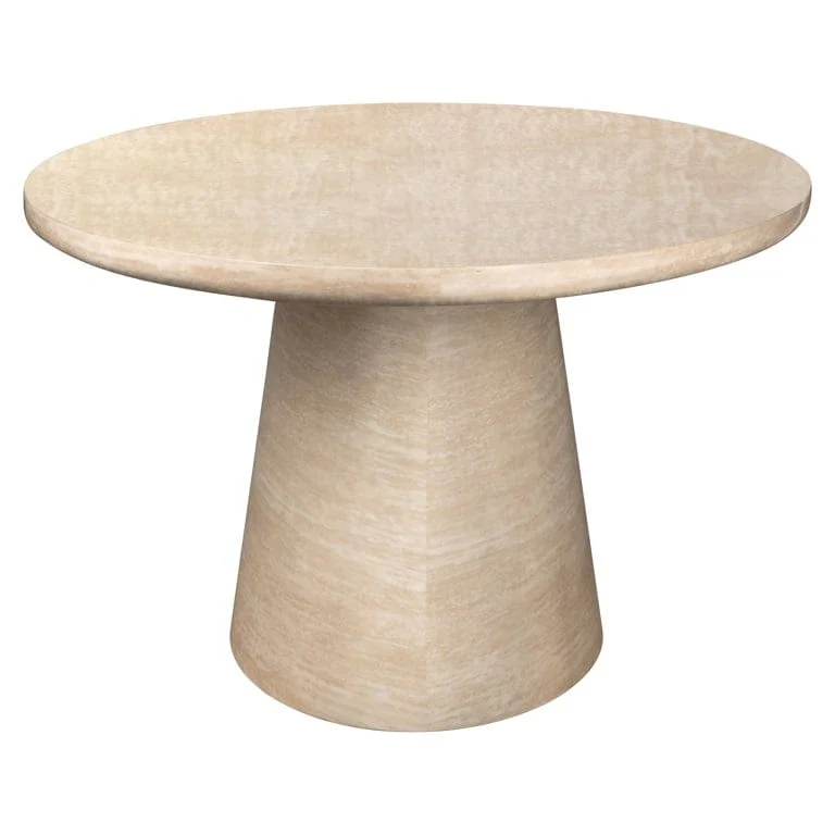 Dining table Fictus faux travertine (Beige) - Image 2