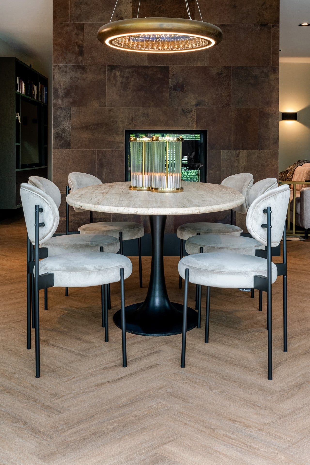 Dining table Hampton oval 230 (Black)