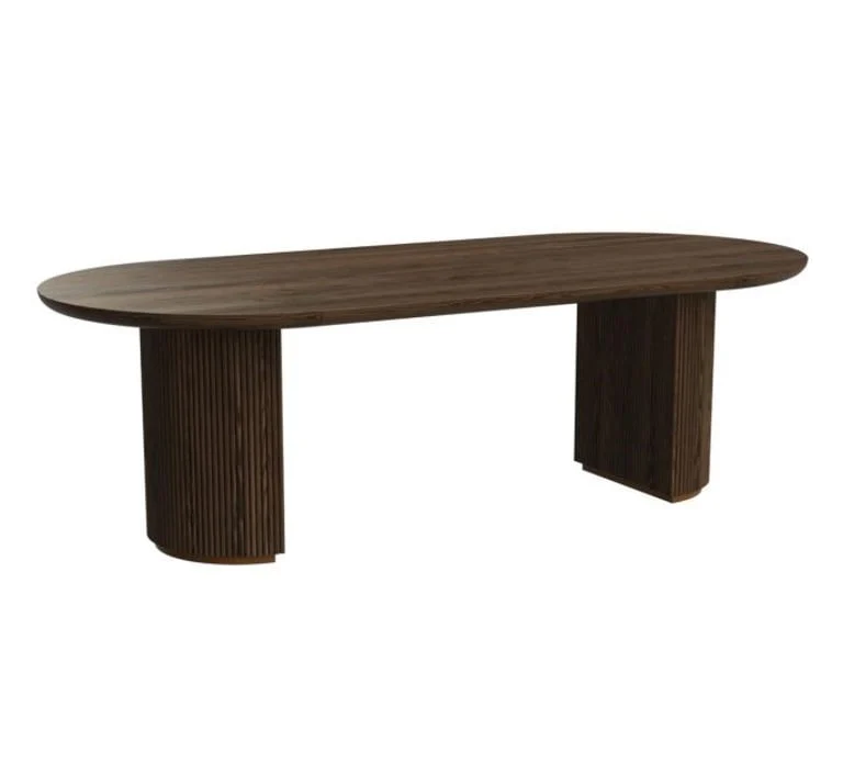 Dining table Kingston 240 brown (Brown) - Image 5
