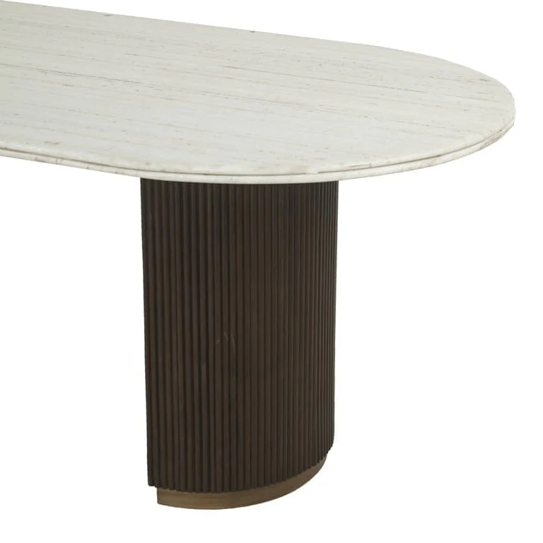 Dining table Mayfield 210 (Brown) - Image 3