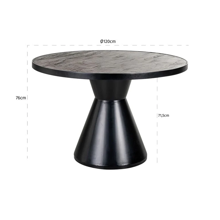 Dining table Russell 120Ø - Image 3
