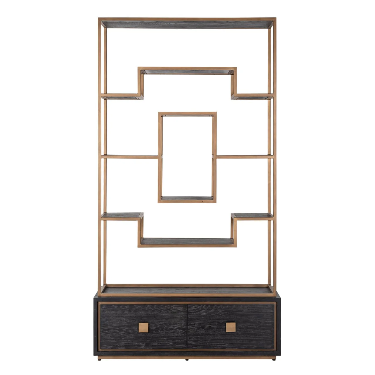 Display cabinet Hunter black rustic - Image 3