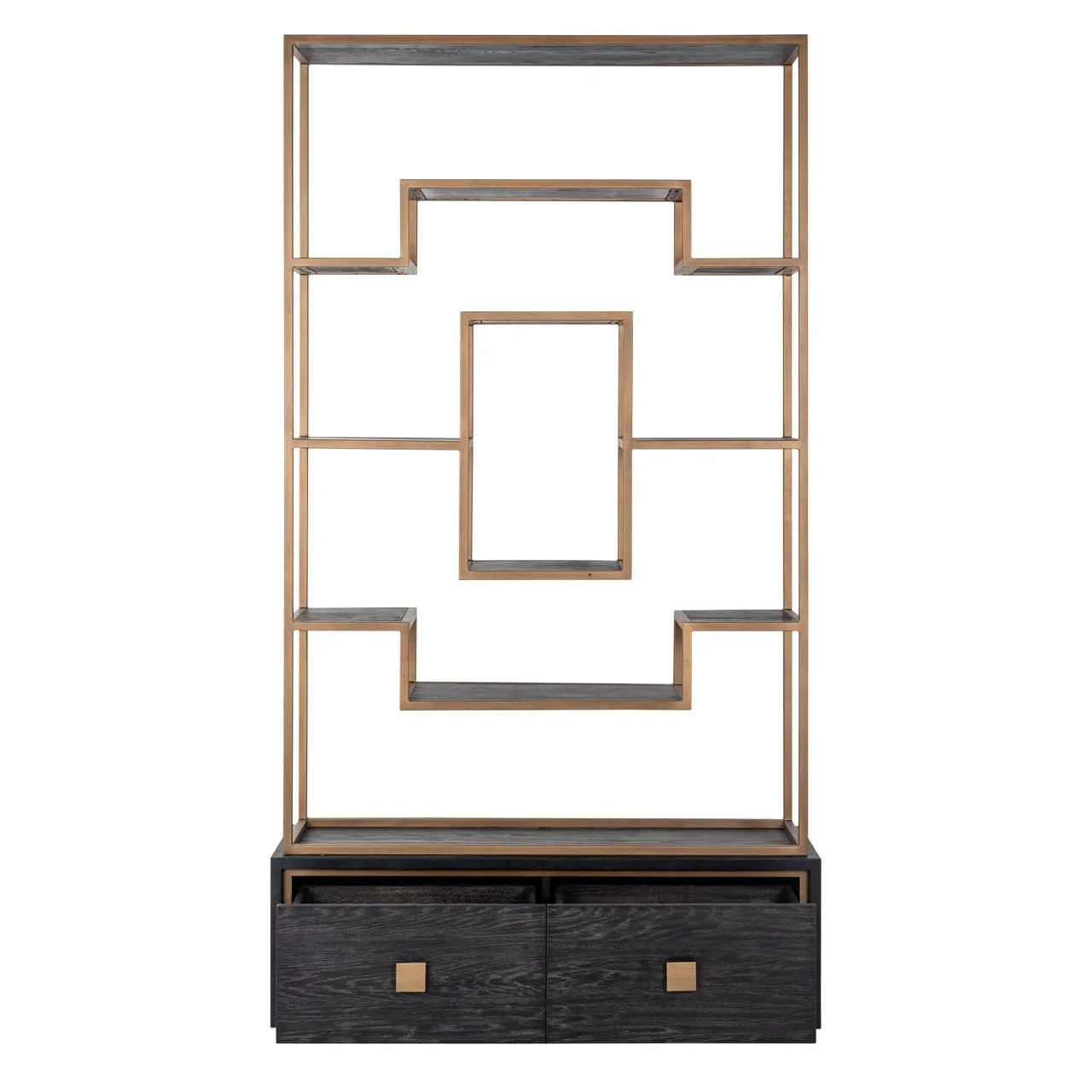 Display cabinet Hunter black rustic - Image 5