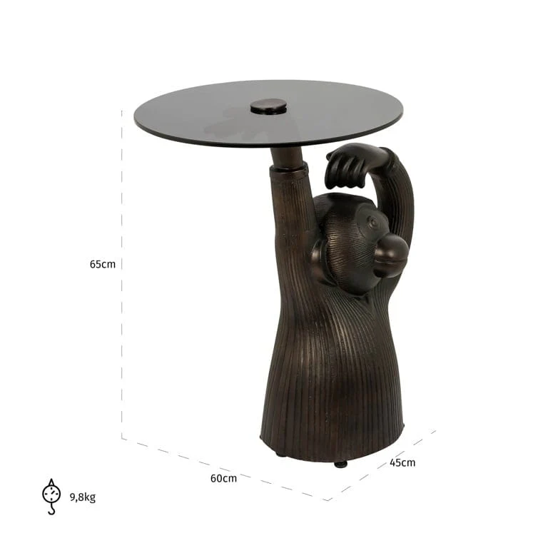 End table Ape (Bronze) - Image 9