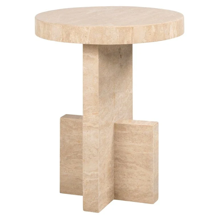 End table Biltmore italian travertine (Beige) - Image 2