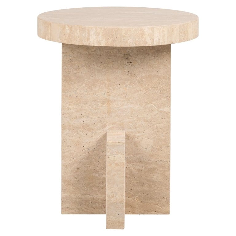 End table Biltmore italian travertine (Beige) - Image 4