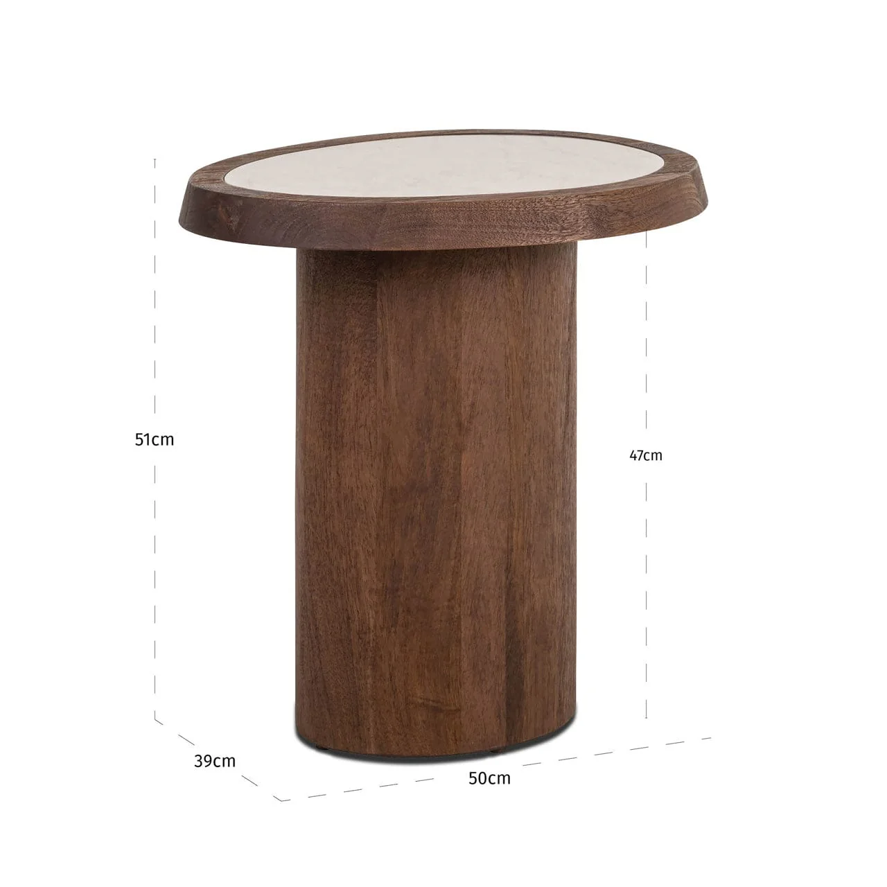 End table Melrose spicebrown - Image 5